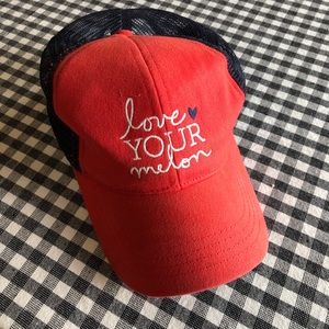 Love your melon baseball cap